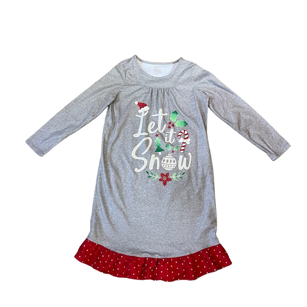 Christmas nightgown pajamas, girls size 12